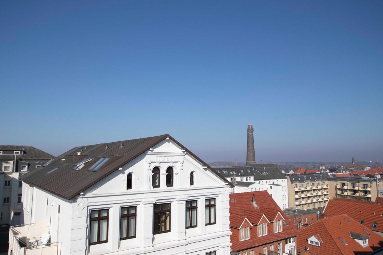 Strandblick Im Haus Seeblick Bismarckstrasse Borkum Dış mekan fotoğraf