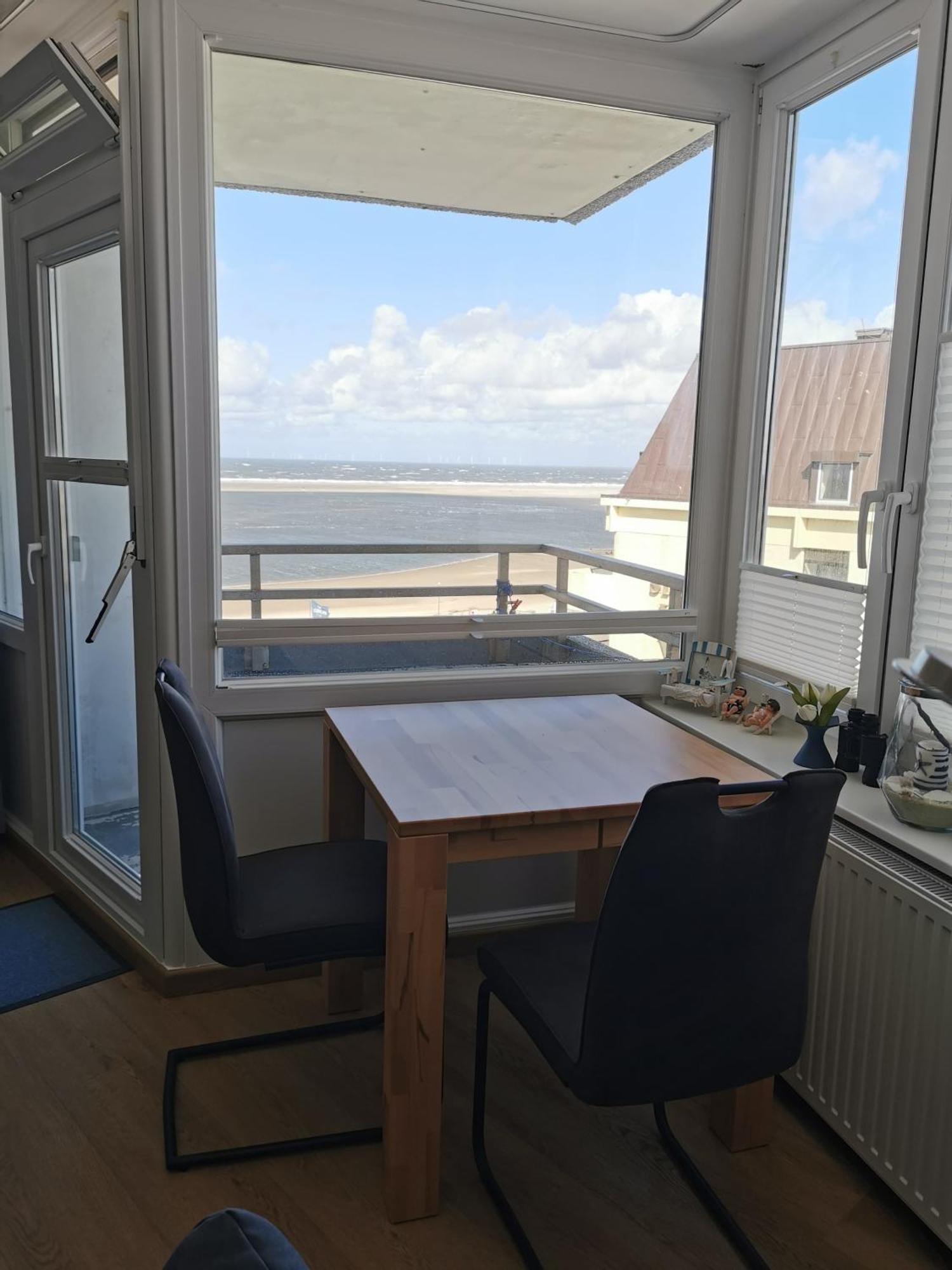 Strandblick Im Haus Seeblick Bismarckstrasse Borkum Dış mekan fotoğraf