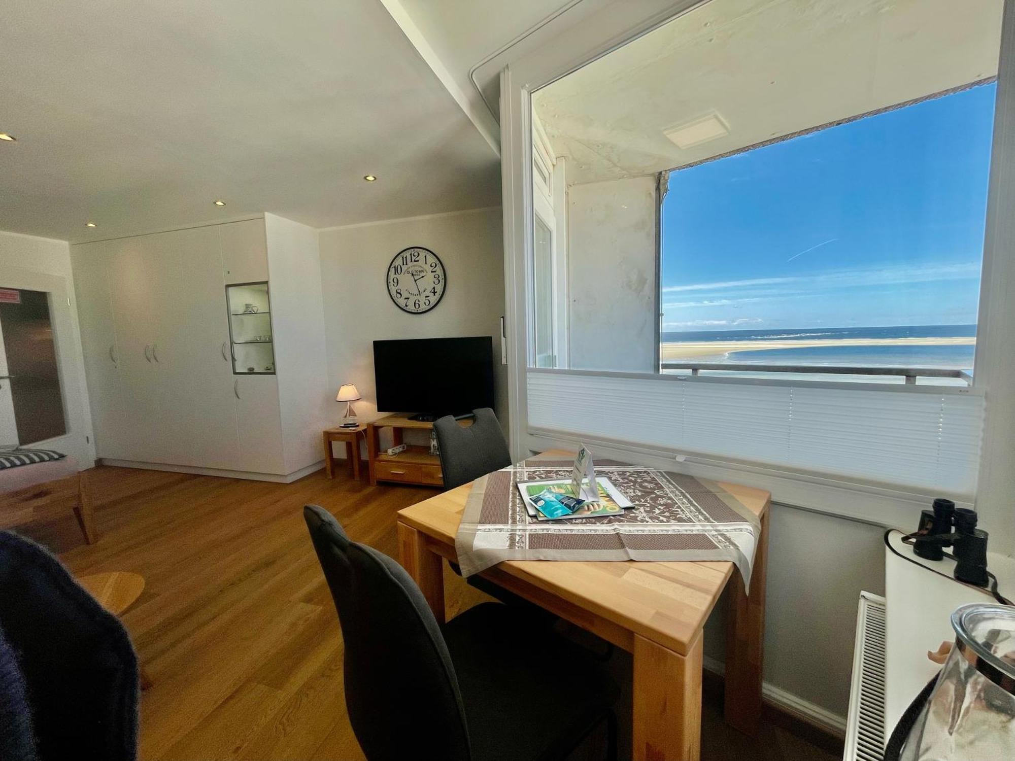 Strandblick Im Haus Seeblick Bismarckstrasse Borkum Dış mekan fotoğraf