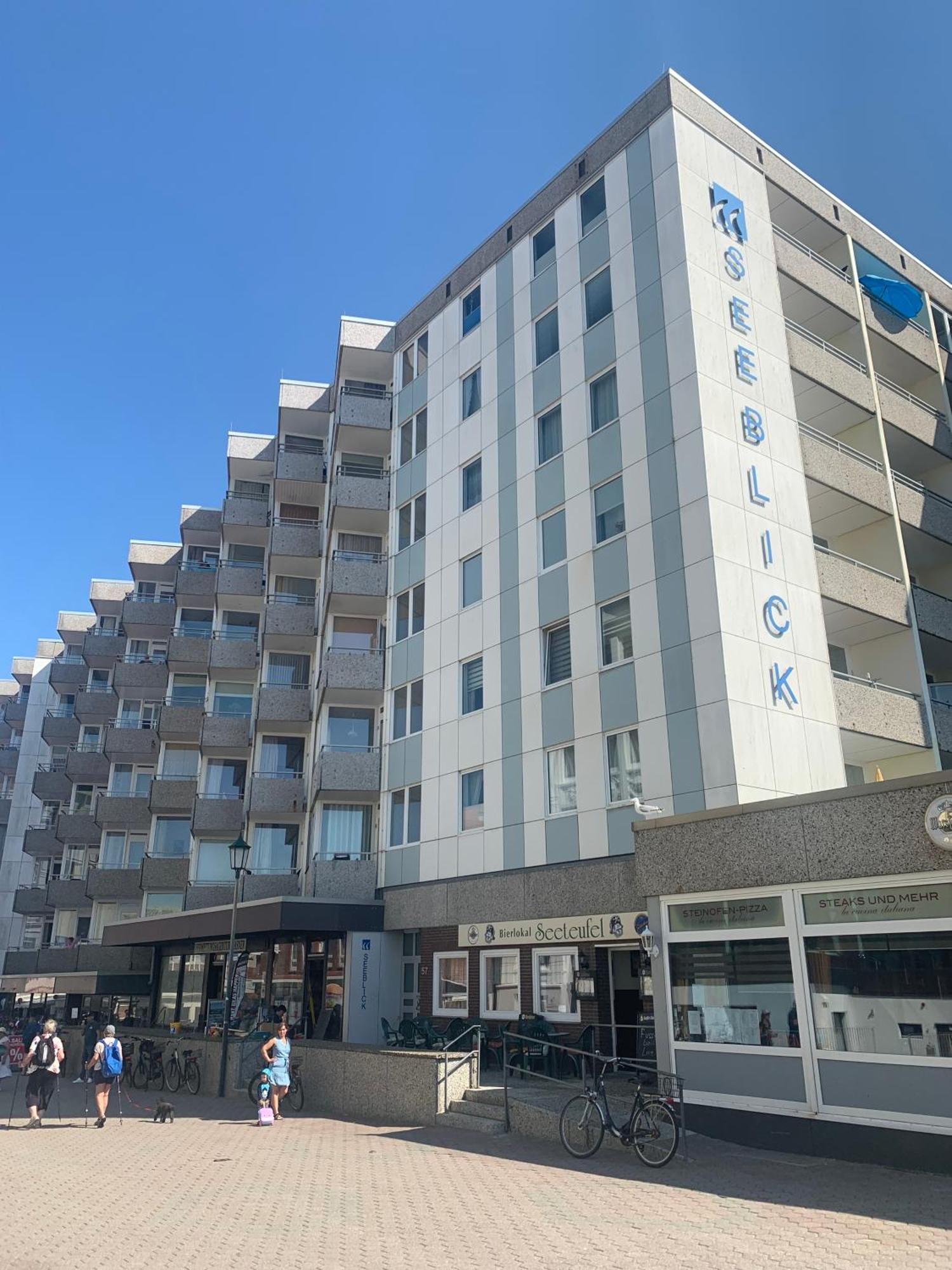 Strandblick Im Haus Seeblick Bismarckstrasse Borkum Dış mekan fotoğraf